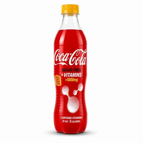 Coca-Cola Zero Sugar Fiber Vitamins 500 ml Import Azja Limitowana Edycja