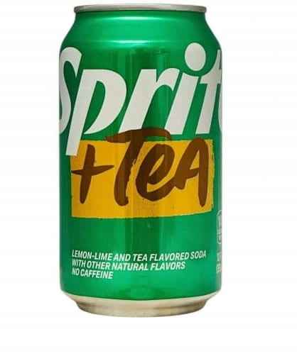 Sprite + Tea 355 ml USA - unikalny smak cytrusów i herbaty limit edycja USA