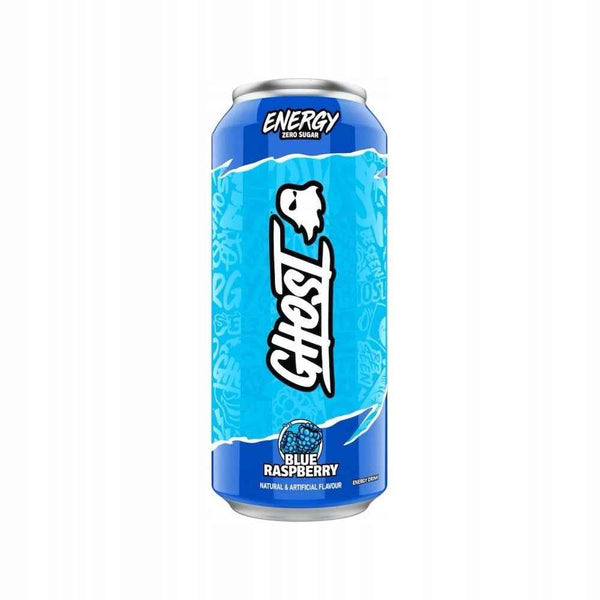 Ghost Energy Blue Raspberry 500ml UK zero cukru energetyk mocny limitowany!