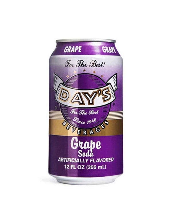 Day's Grape Soda 355 ml napój gazowany winogronowy USA puszka import