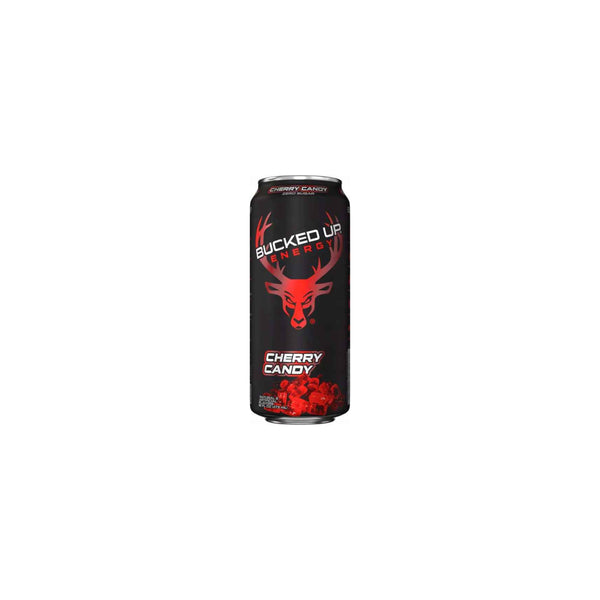 Bucked UP Energy Cherry Candy Zero Sugar 473 ml – USA