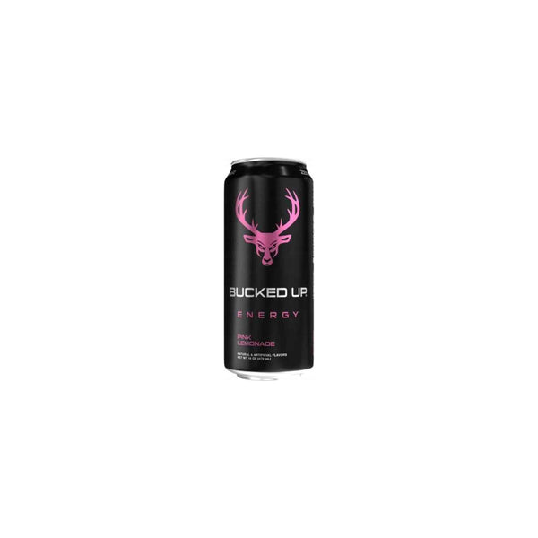 Bucked UP Energy Pink Lemonade Zero Sugar 473 ml – USA