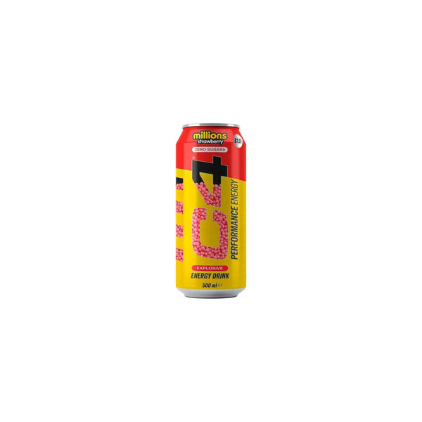 C4 Performance Energy Millions Strawberry 500ml – Bez Cukru
