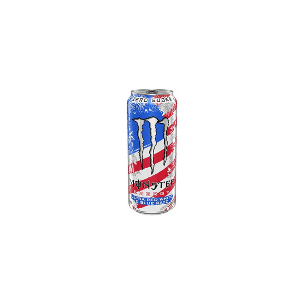 Monster Energy Ultra Red White & Blue Razz (USA) – 473 ml
