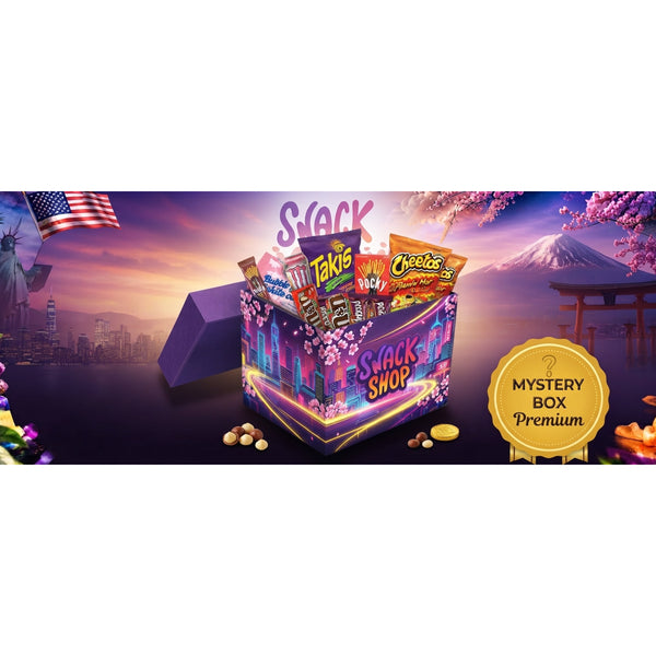 Mystery Box Premium – Luksusowy Zestaw Słodyczy z USA i Azji