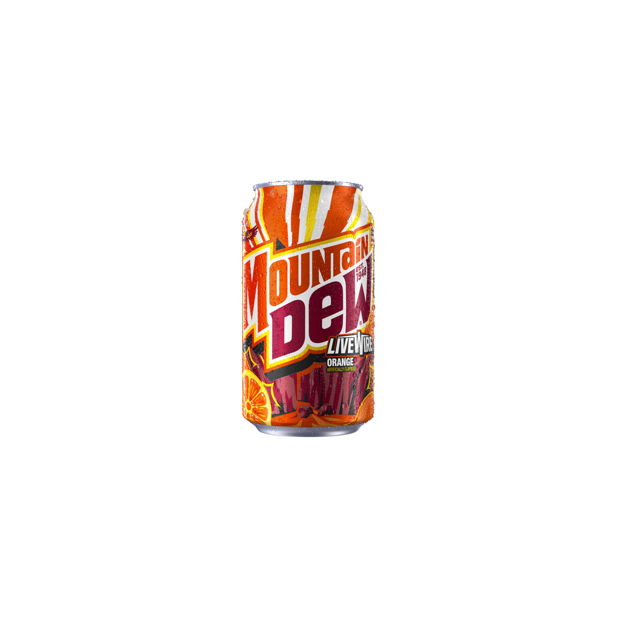 Mountain Dew LiveWire Orange 355 ml (USA)