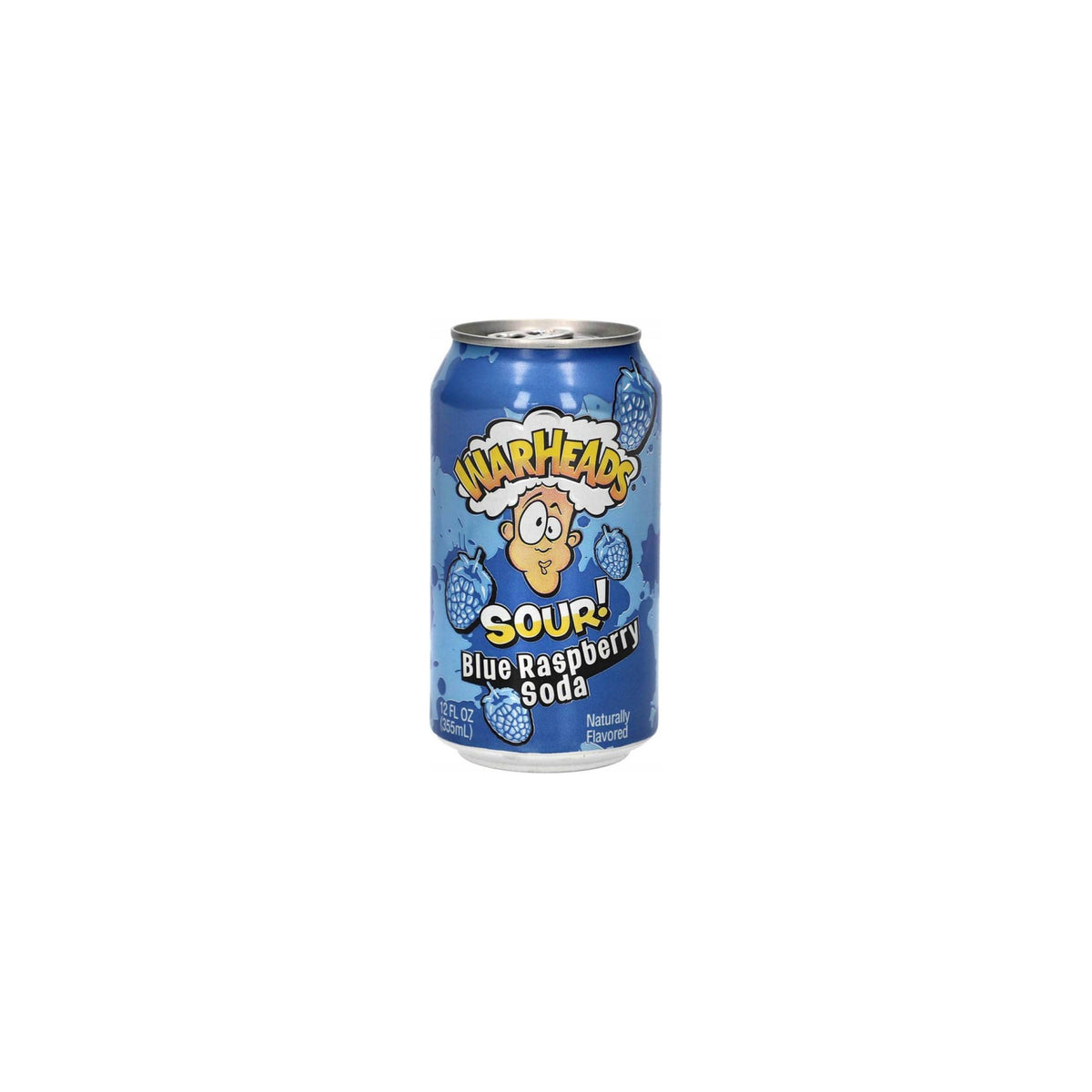 Warheads Sour Blue Raspberry Soda 330ml – UK