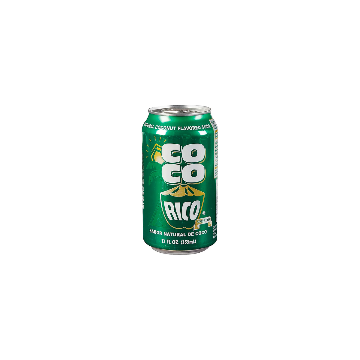 Coco Rico Coconut Soda 355 ml – Puerto Rico