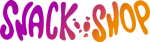 Logo SnackShop – logotyp sklepu oferującego słone i słodkie przekąski