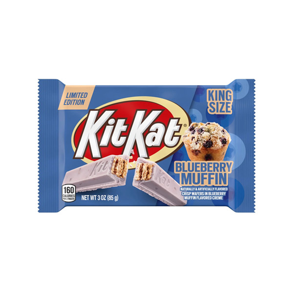 Kit Kat Blueberry Muffin – azjatycki batonik o smaku borówkowej muffinki