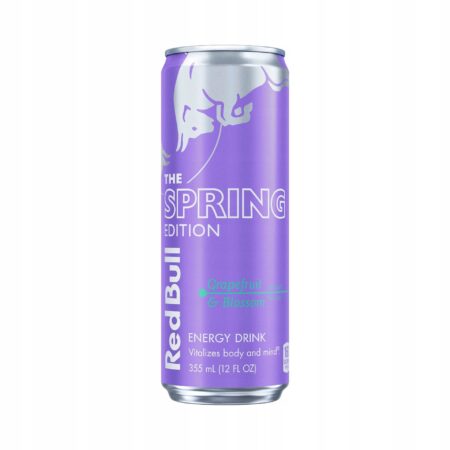 Red Bull Spring Edition Grapefruit and Blossom – napój energetyczny o smaku różowego grejpfruta z nutą kwiatową w limitowanej puszce