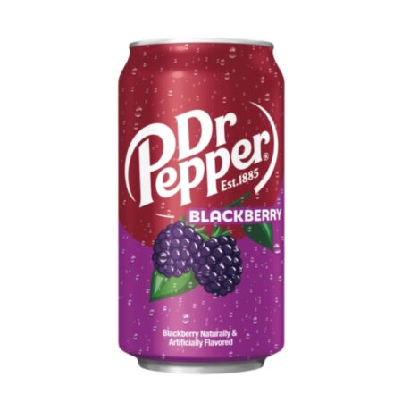 Dr Pepper Blackberry - napój gazowany o smaku jeżyny, idealny na każdą okazję