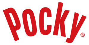 Logo Pocky – japońska marka słodkich paluszków z herbatnika