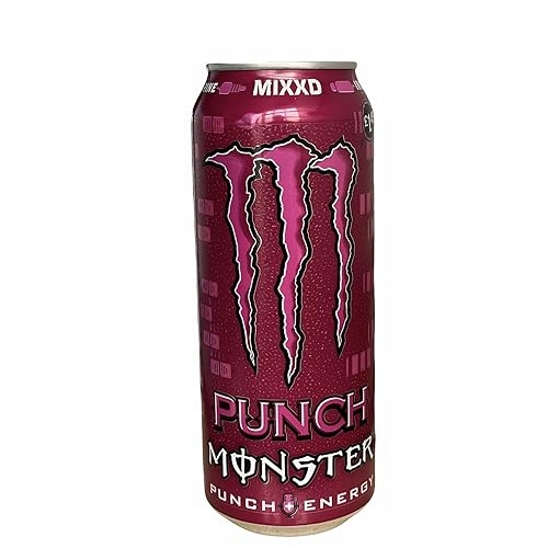 alt="Monster MIXXD UK 500 ml – napój energetyczny z sokiem owocowym w limitowanej edycji z Wielkiej Brytanii"