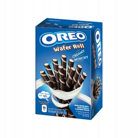 alt="Oreo Wafer Roll Vanilla – waniliowe waflowe rurki oreo"