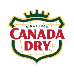 Logo Canada Dry – klasyczna marka toników i napojów gazowanych z USA