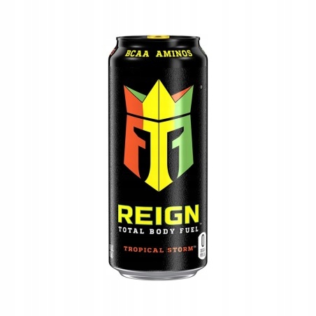 Reign Tropical Storm 473ml – napój energetyczny premium o wyjątkowym smaku, limitowana edycja z USA
