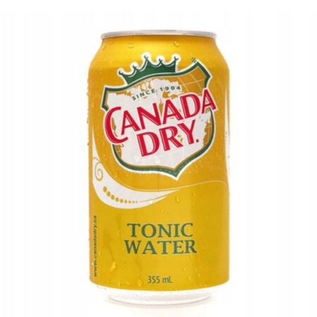 Canada Dry Tonic Water USA – puszka 355 ml, amerykańska wersja klasycznego toniku, dostępna w Snack Shop