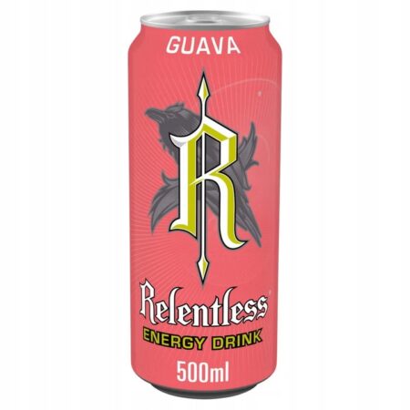 Relentless Origin Guava napój energetyczny 500ml puszka