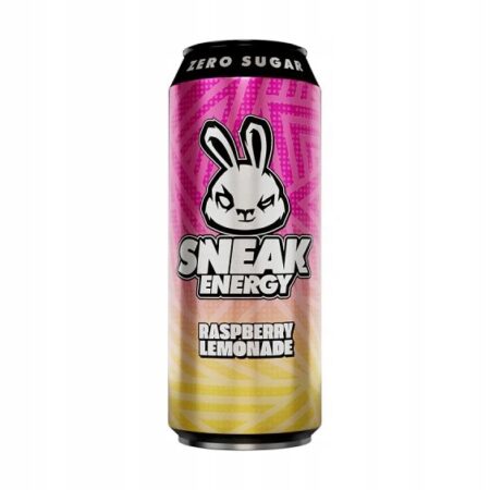 Sneak Energy Strawberry Lemonade napój energetyczny o smaku truskawkowo-cytrynowym"