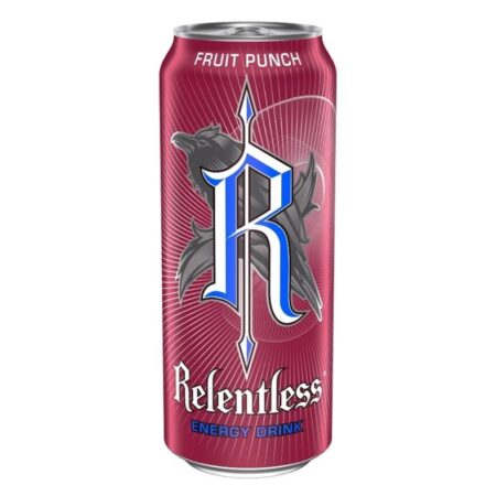 Relentless Fruit Punch 500ml napój energetyczny puszka