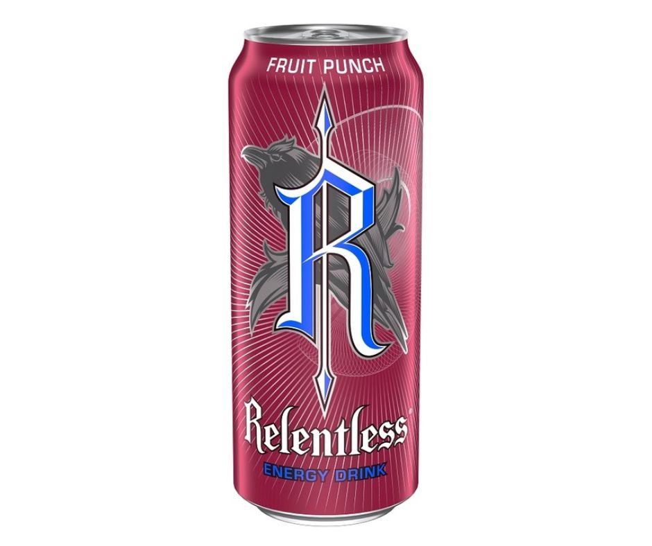 Relentless Fruit Punch 500ml napój energetyczny puszka