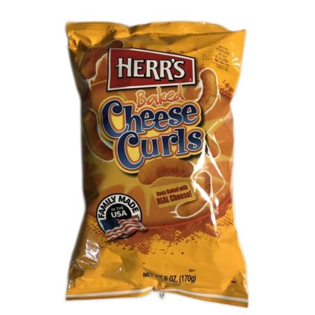 Herr’s Baked Cheese Curls chrupiące serowe chipsy