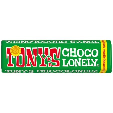 Tony's Chocolonely Milk Hazelnut – mleczna czekolada z orzechami laskowymi