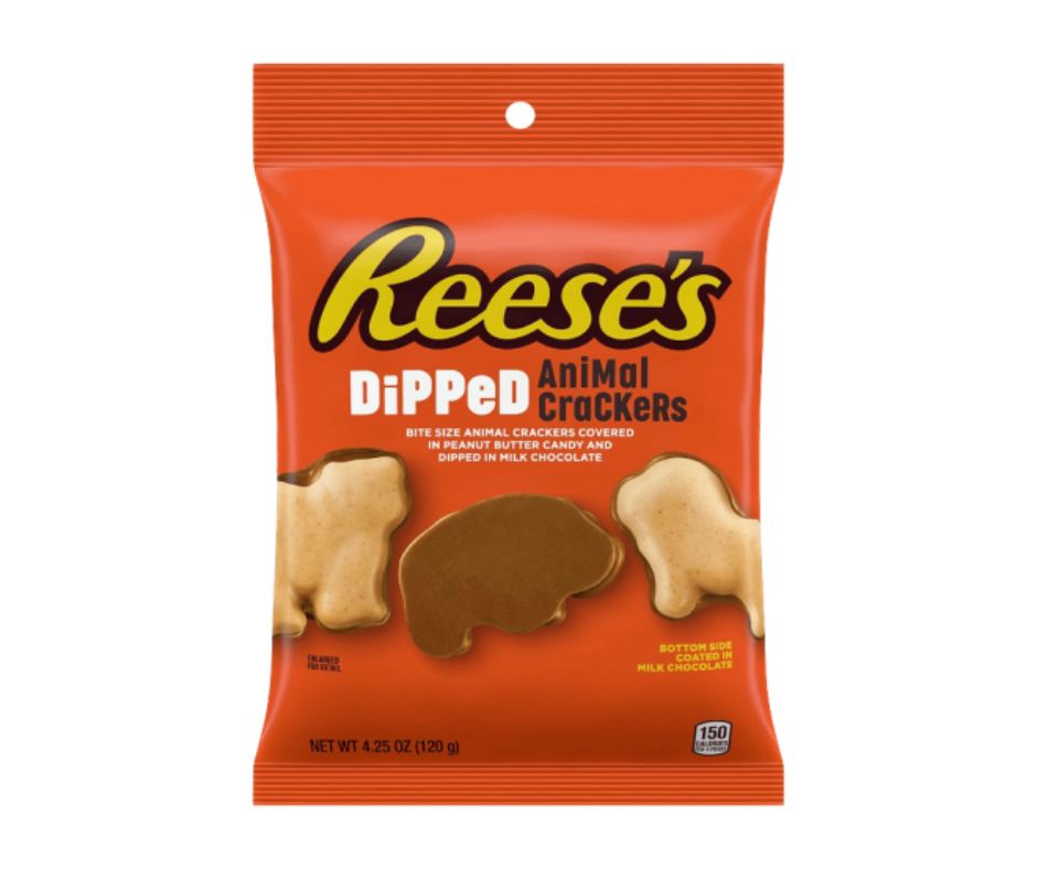 Reese's Dipped Animal Crackers ciasteczka czekoladowe w kształcie zwierzątek
