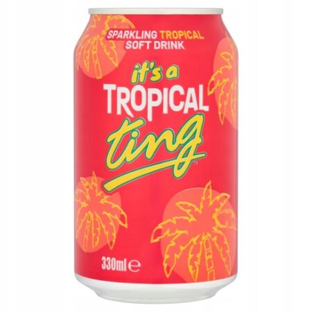 Ting Tropical 330 ml – karaibski napój gazowany o tropikalnym smaku