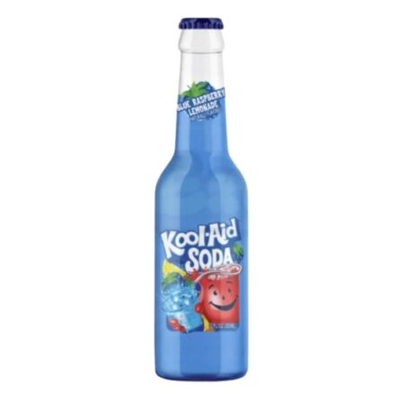 Kool-Aid Blue Raspberry Lemonade Soda - Orzeźwiający napój gazowany o smaku owocowym
