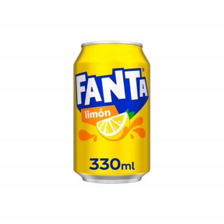 Fanta Limon z Hiszpanii 330 ml – oryginalna hiszpańska wersja napoju gazowanego o smaku cytryny i limonki