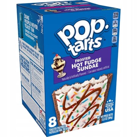 Pop-Tarts Frosted Hot Fudge Sundae 384 g amerykańskie Pop-Tarts USA SnackShop