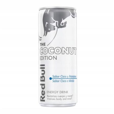 Red Bull Coconut – napój energetyczny o tropikalnym smaku kokosa w puszce