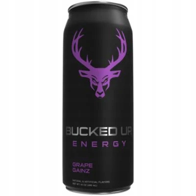 Bucked Up Grape Gainz napój energetyczny o smaku winogronowym 473 ml