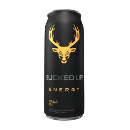 Bucked Up Killa OJ 473 ml bezcukrowy pomarańczowy napój energetyczny