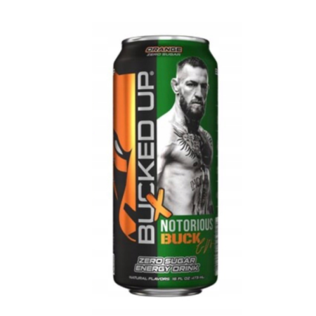 Bucked UP Connor McGregor Orange Energy Drink