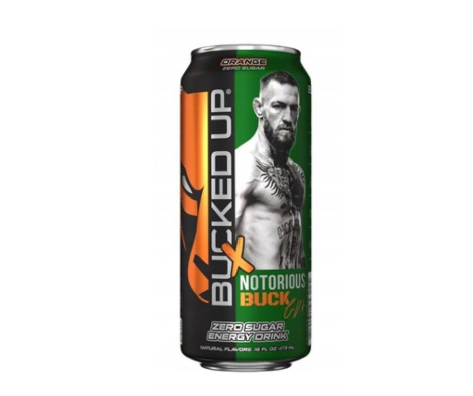 Bucked UP Connor McGregor Orange Energy Drink